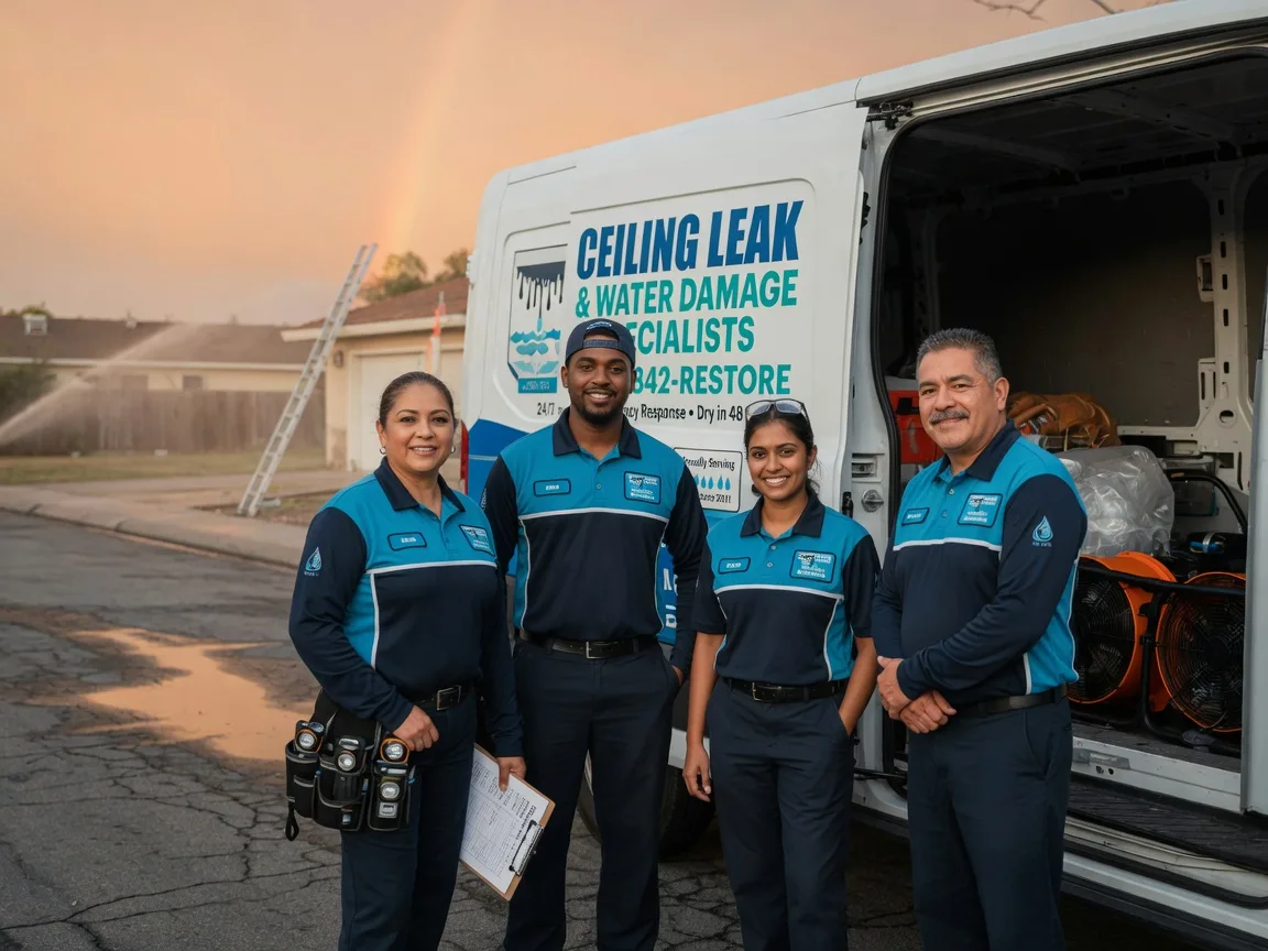 Ceiling Leak Cleanup company in Rogers, NM